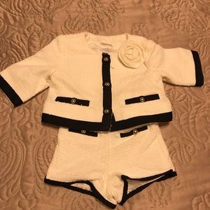 Janie and jack tweed set